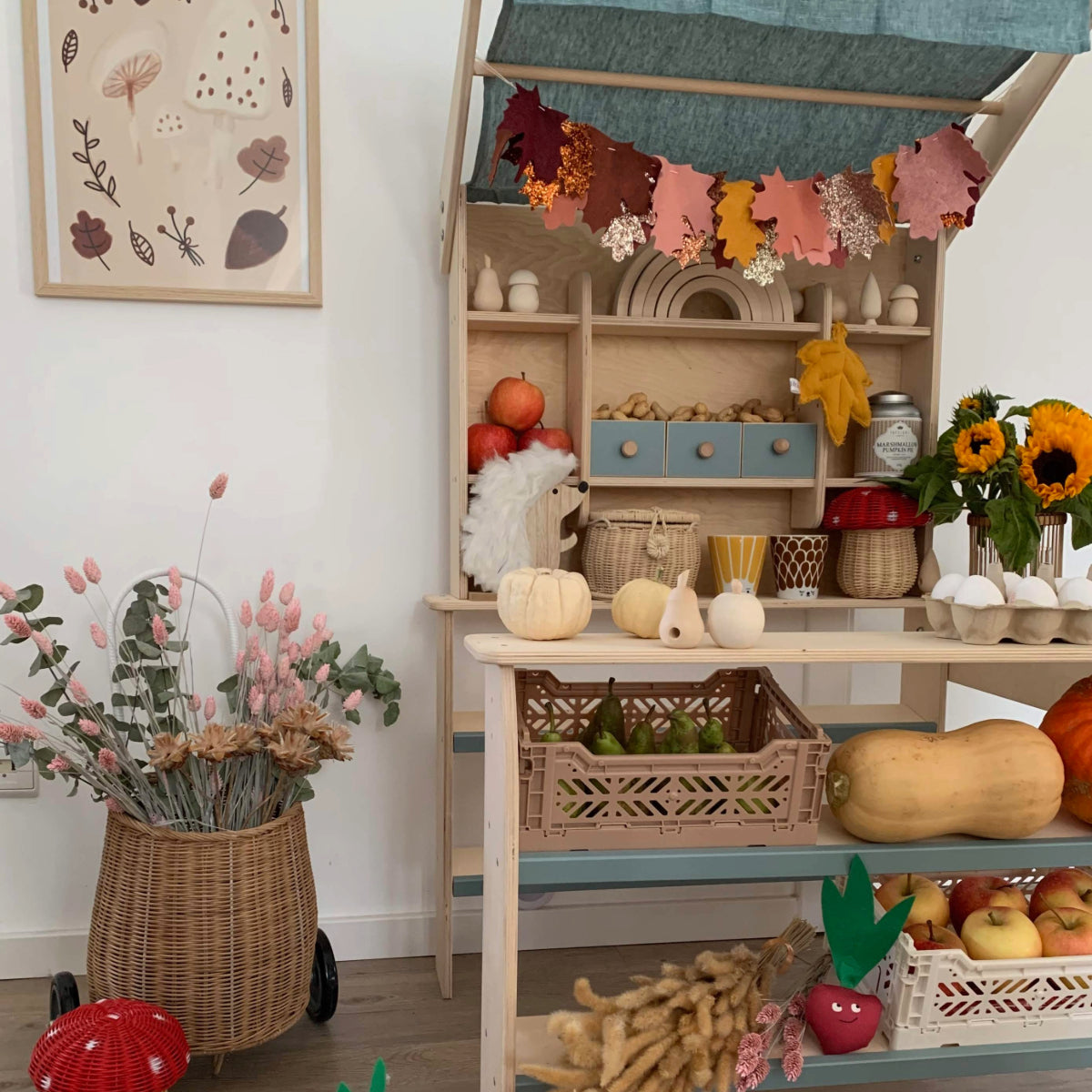 Herbstmarkt als Familienprojekt – Gemeinsam dekorieren und spielen