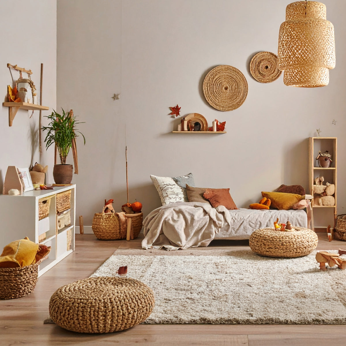 Herbstfarben & Holzspielzeug – Wie Naturtöne Kinder inspirieren