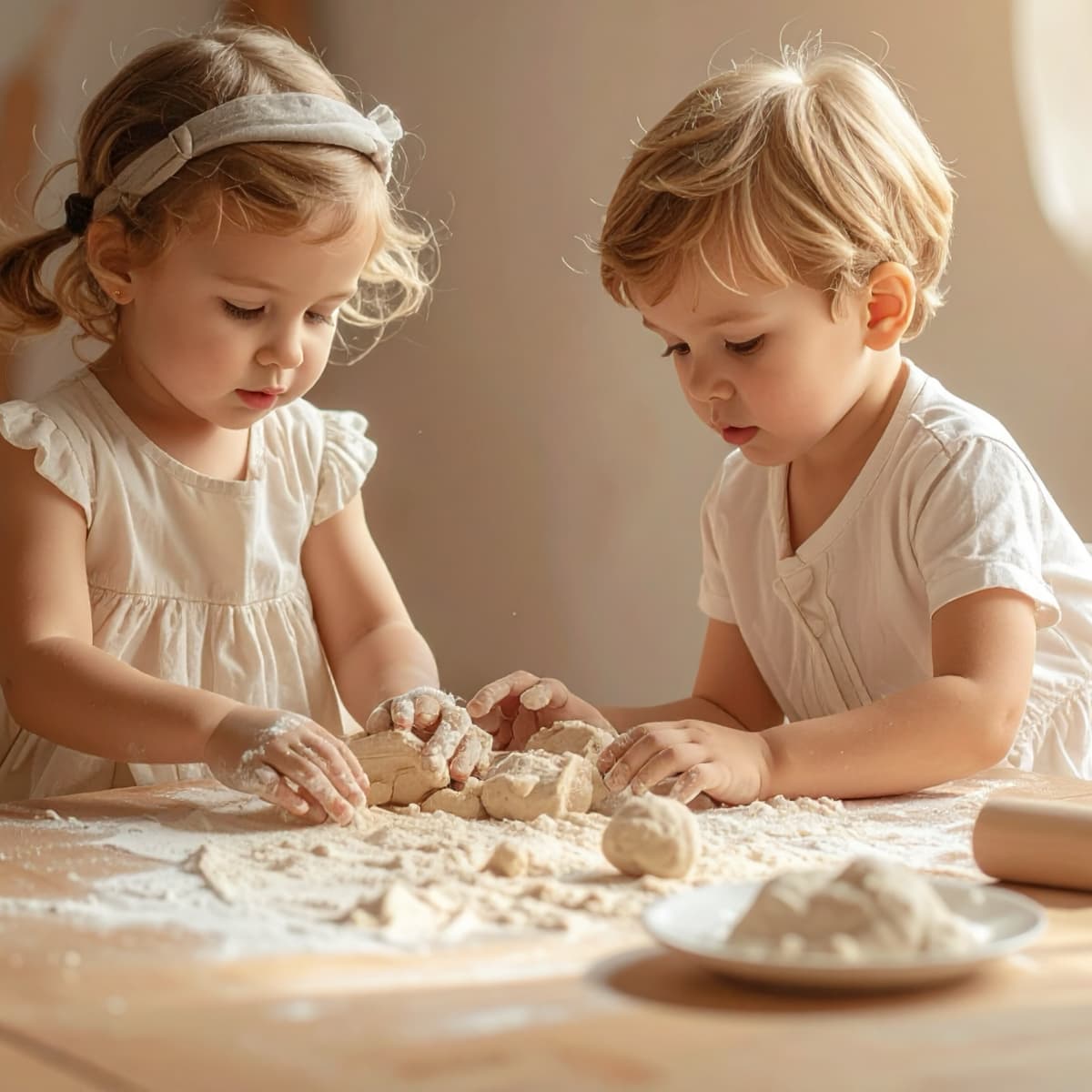 Plätzchen backen in der Spielküche – Ein Adventsritual mit viel Mehl und noch mehr Lachen