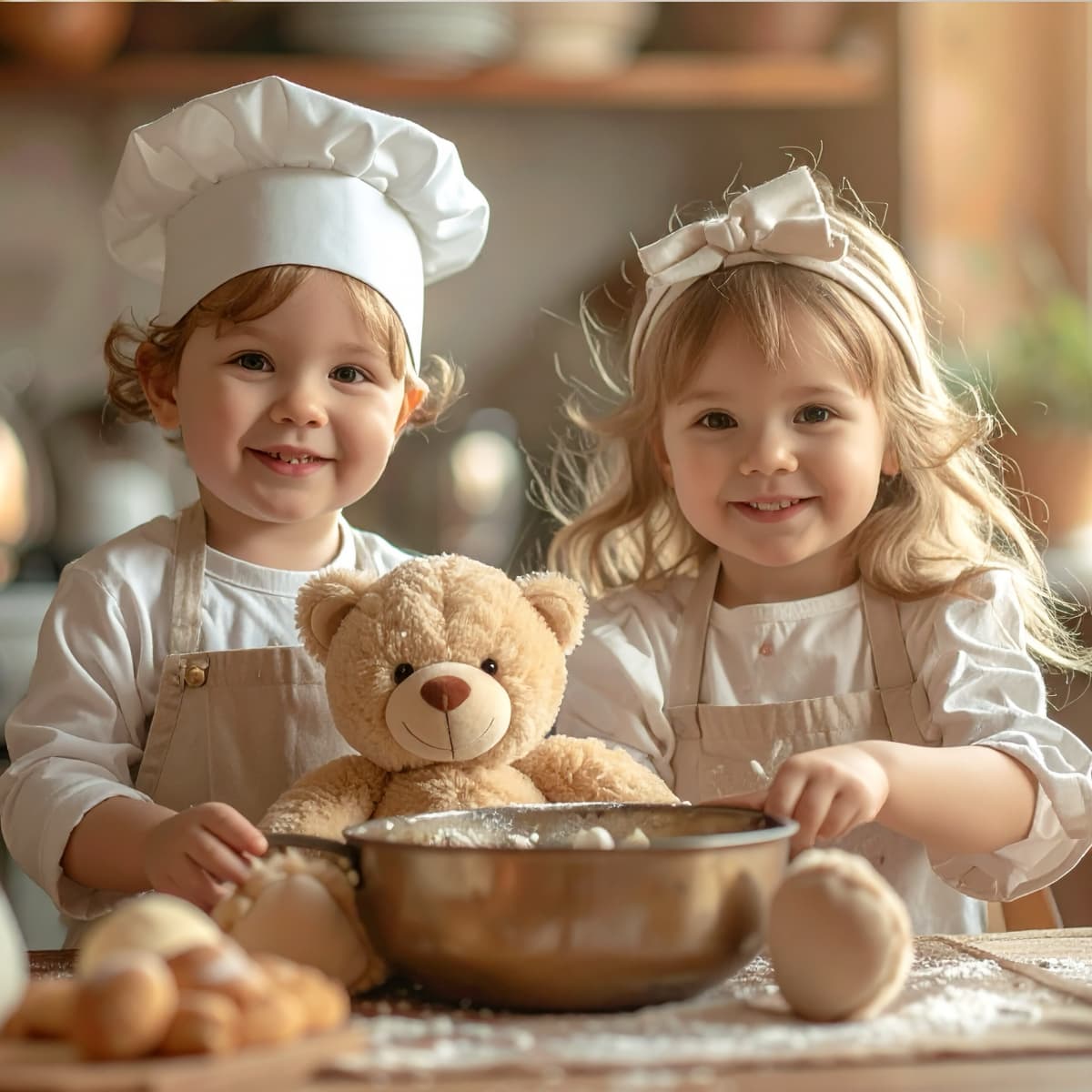 Wenn Teddy der Chefkoch ist – Rollenspiel mit Kuscheltieren