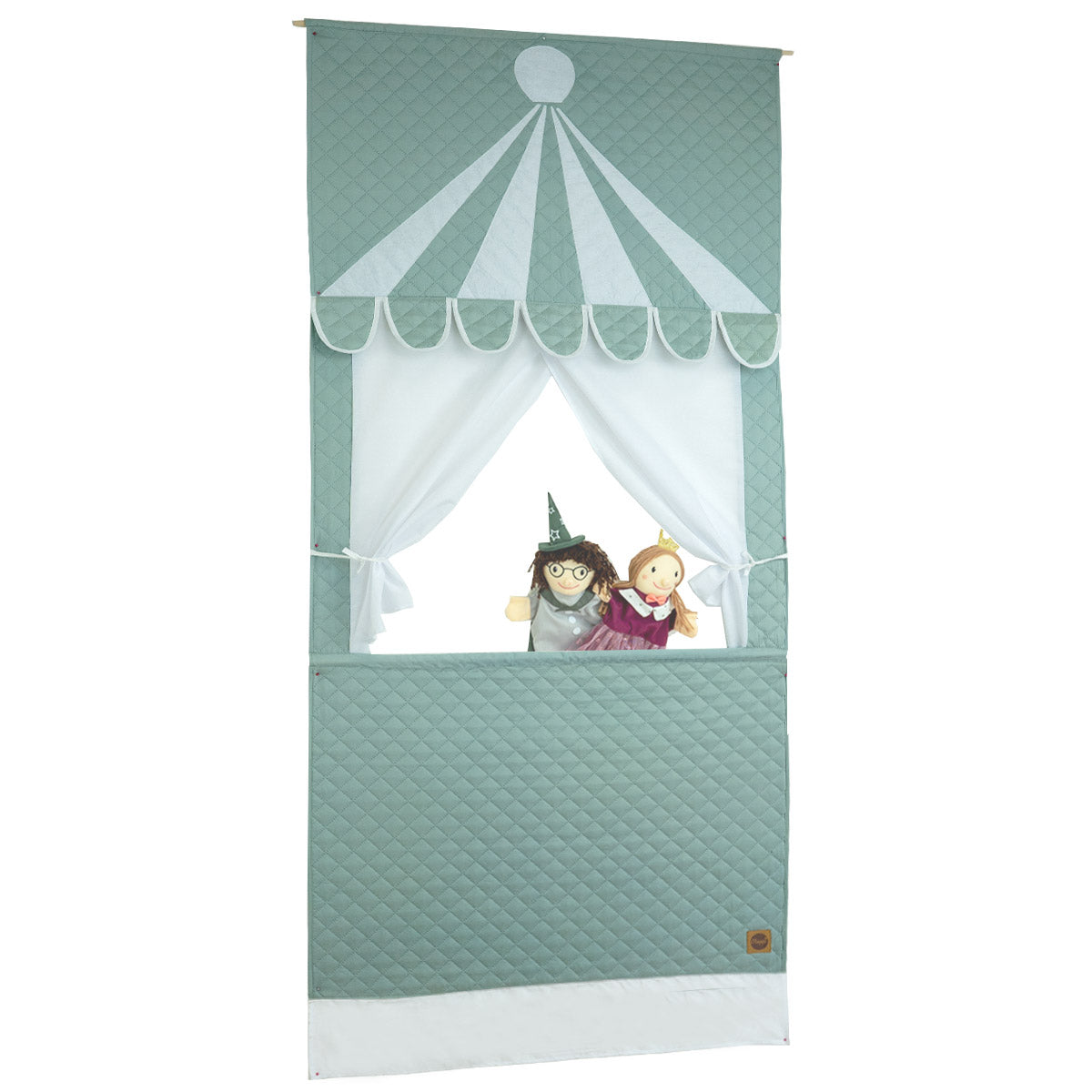 Kaspertheater aus Stoff, mint  von Meppi