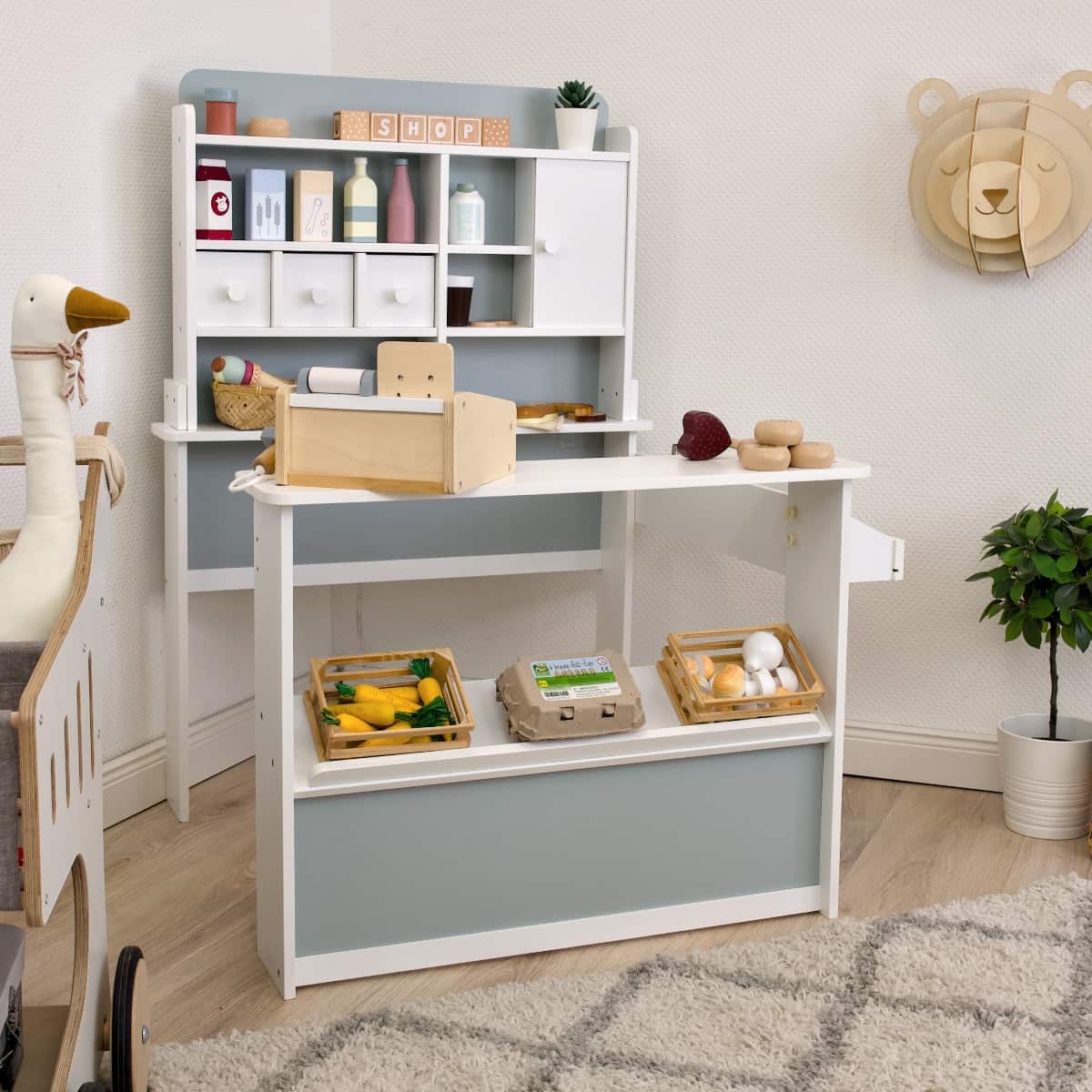 Meppi Drewniany Sklep, miętowy