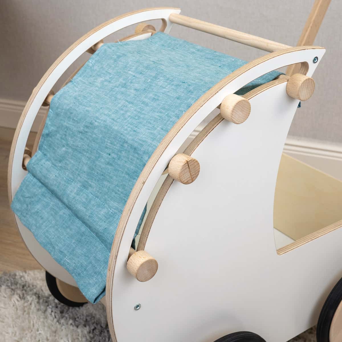 Puppenwagen Detailaufnahme Abdeckung