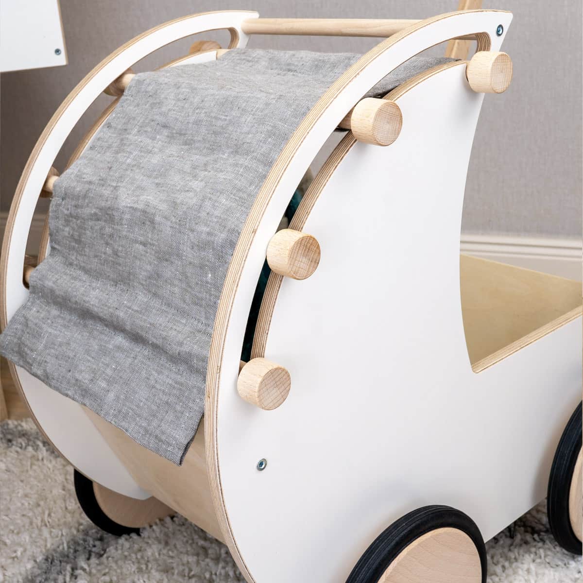 Puppenwagen Detailaufnahme Abdeckung