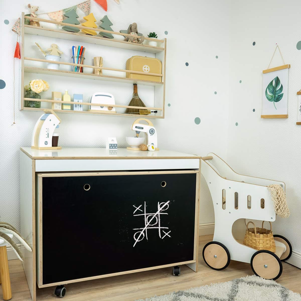 Kinderküche Detailbild Tafel