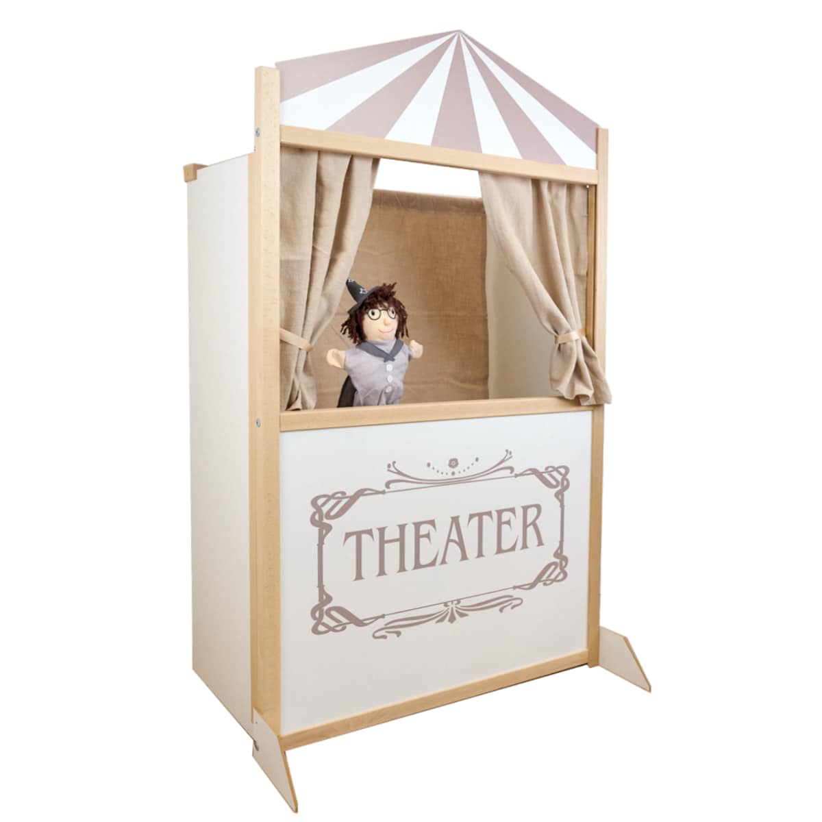 Théâtre de marionnettes en bois - JB BOIS - 410014 - Rouge - Pour enfant - Mixte - Jeux - Jouets Théâtre de marionnettes en bois - JB BOIS - 410014 - Rouge - Pour enfant - Mixte - Jeux - Jouets