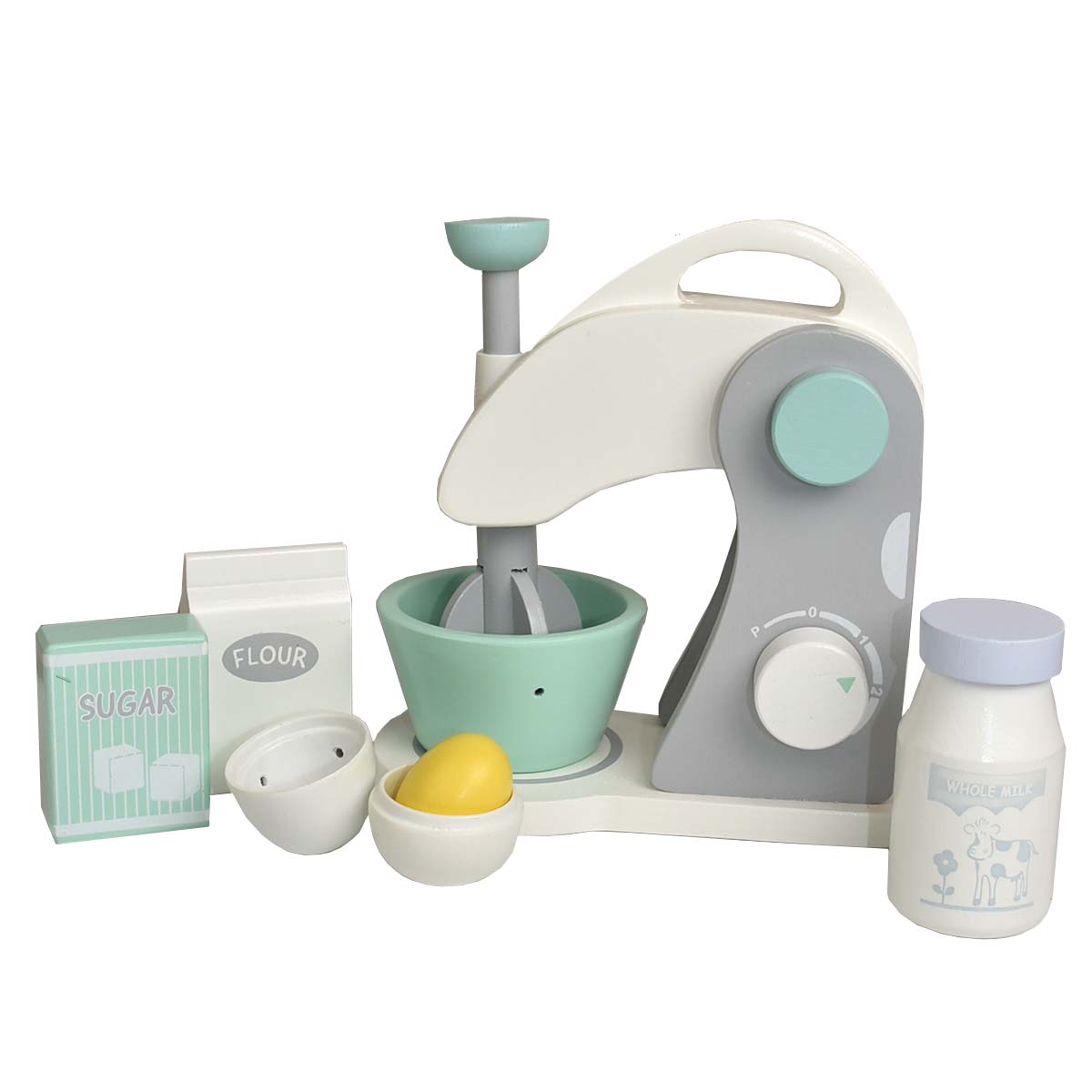 Holz-Mixer für die Kinderküche