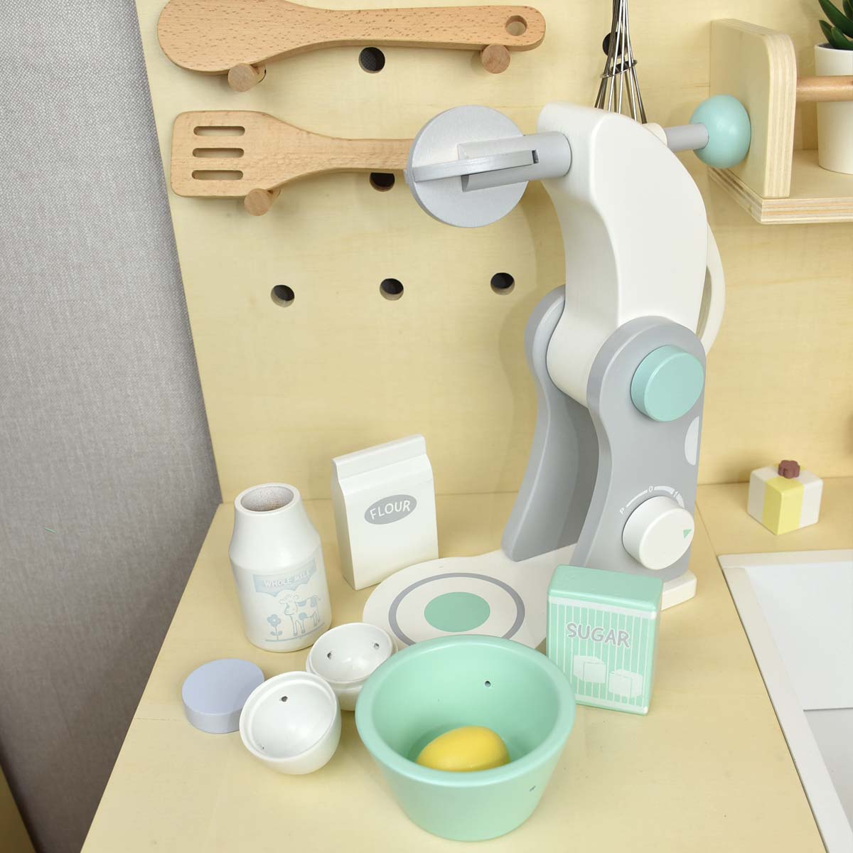 Kids Concept Mixer Set White / Gray