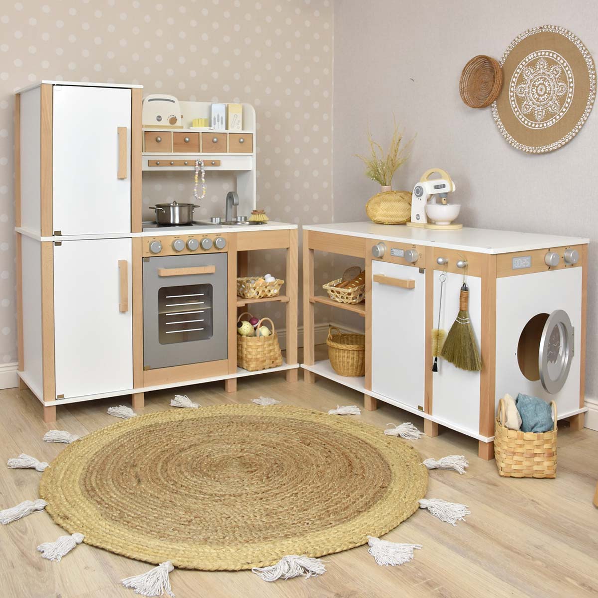 Kinderküche SUN Aufstellvariante 4 im Kinderzimmer