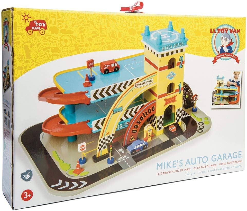 Le Toy Van Parkhaus „Mikes Auto Garage“ aus Holz