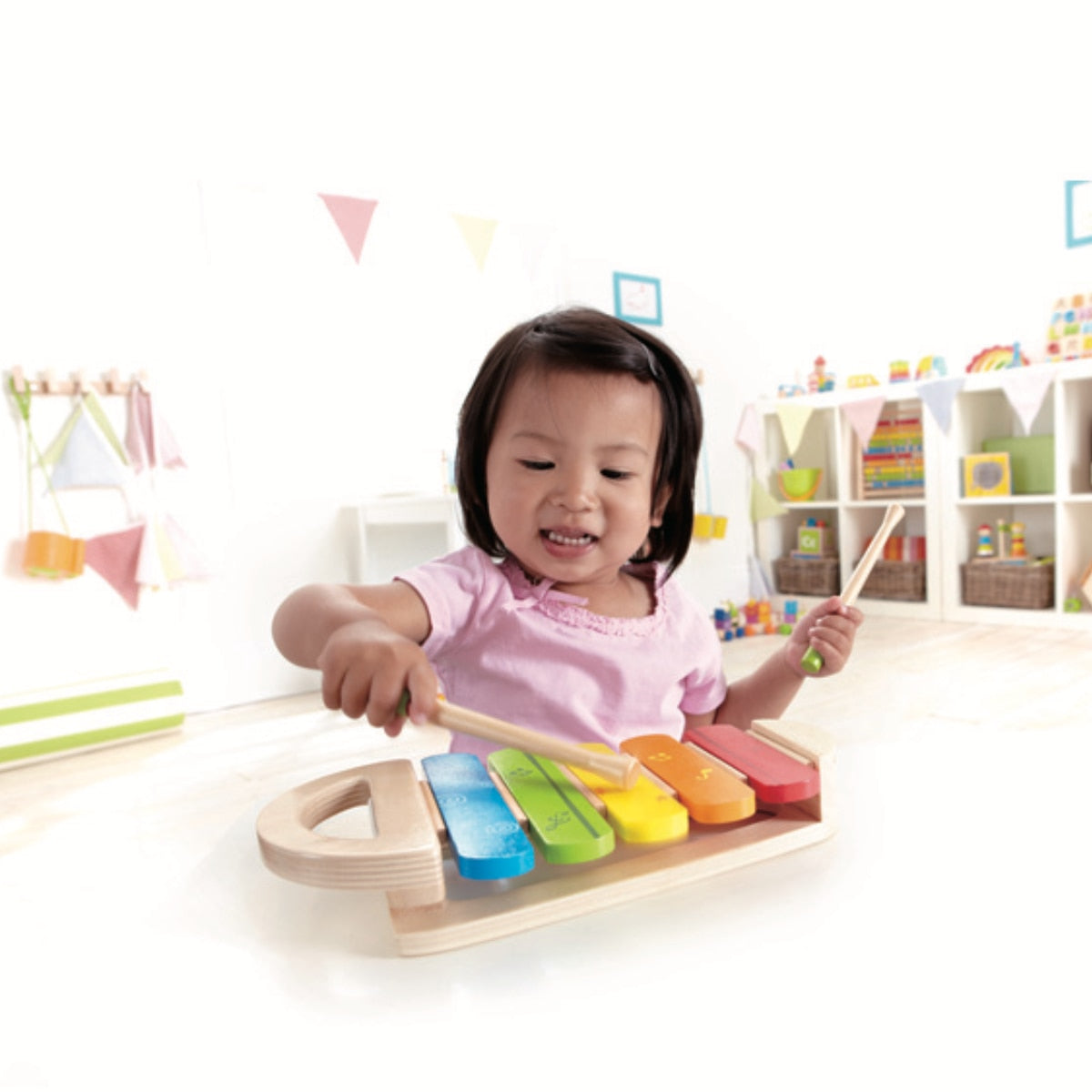Hape Musikinstrumente Regenbogen-Xylophon