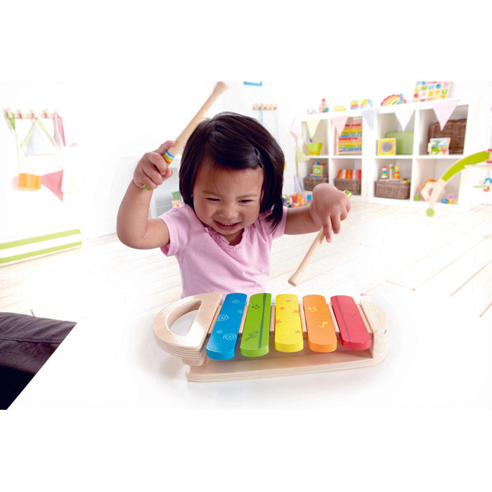 Hape Musikinstrumente Regenbogen-Xylophon