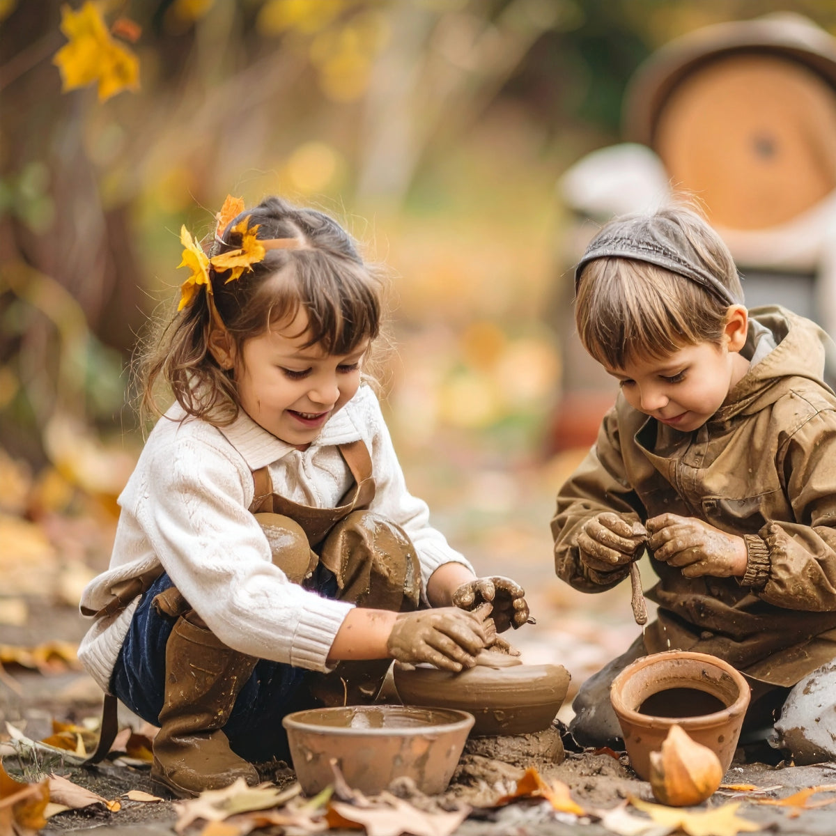 Spielen im Herbst – kreative Ideen für draußen