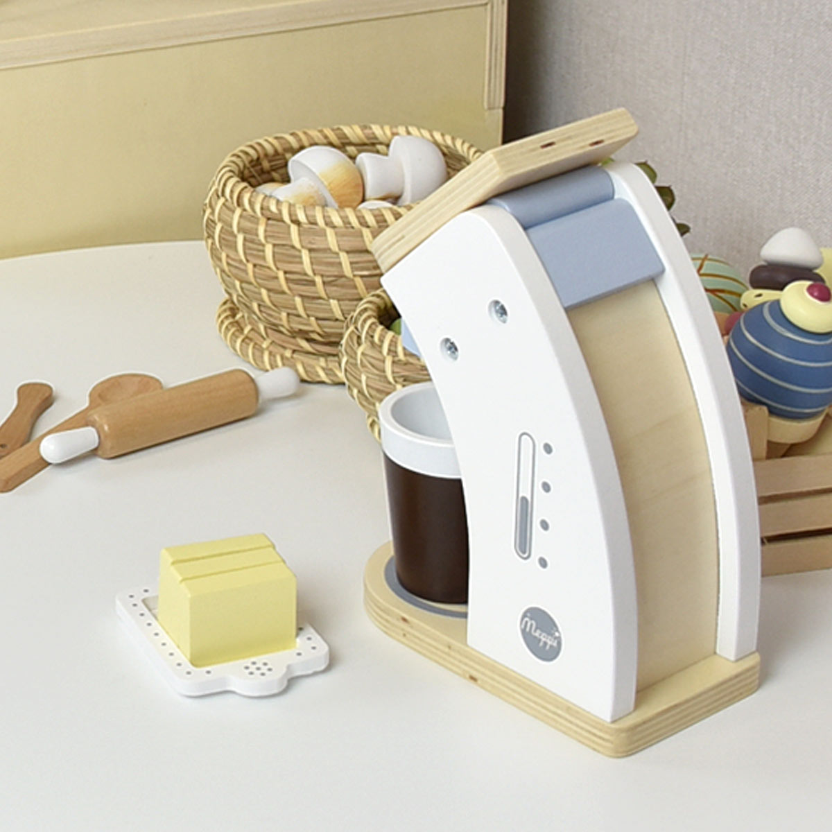 Kaffeemaschine Meppi Blickwinkel von hinten