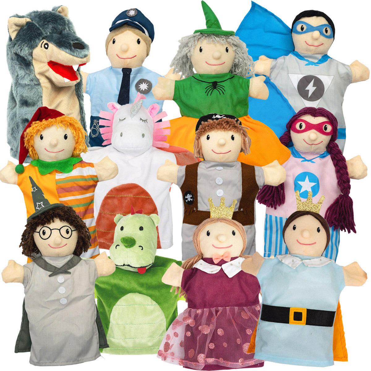 Meppi Handpuppenset 12-teilig - AUS RETOURE (1)