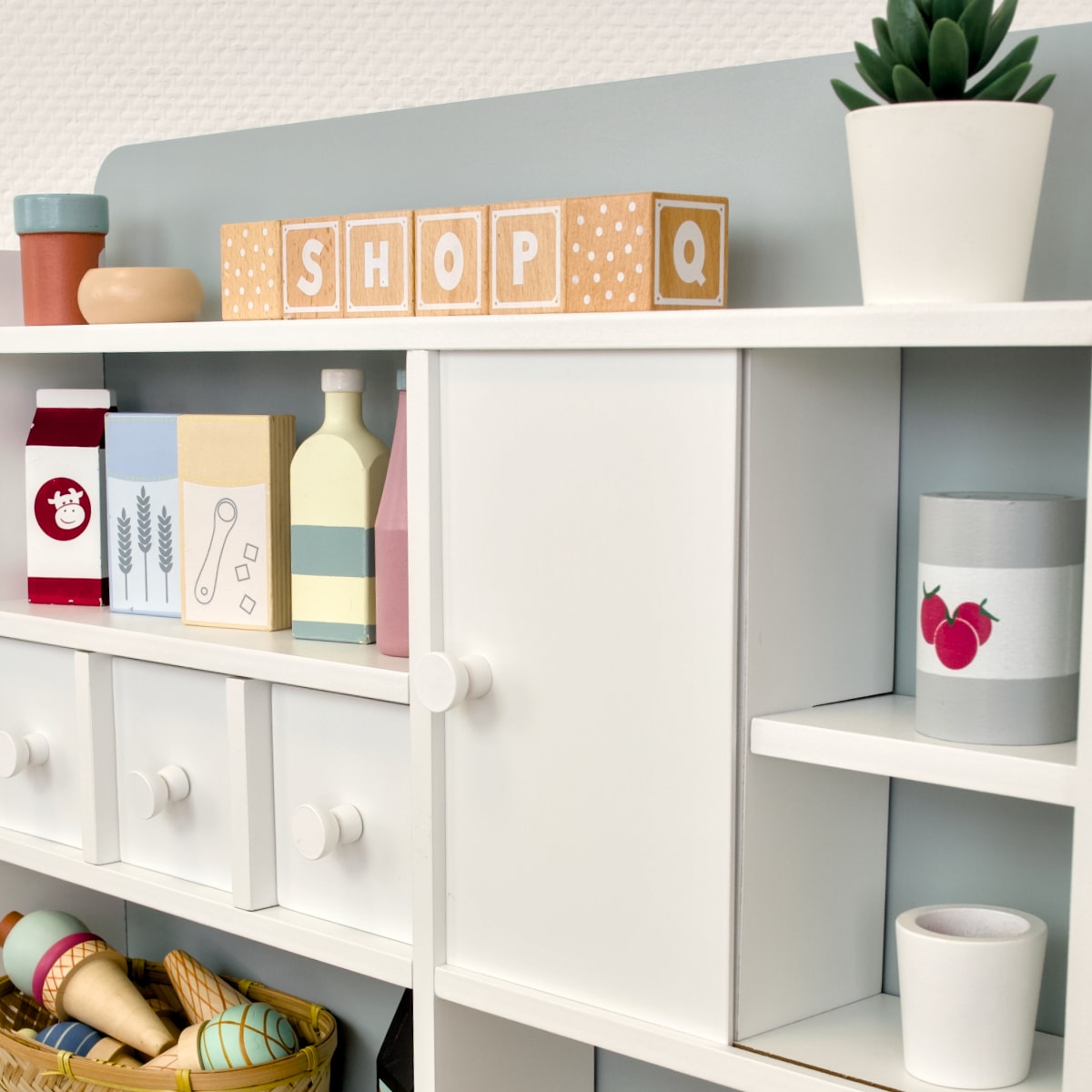 Meppi Wooden Play Store, Mint