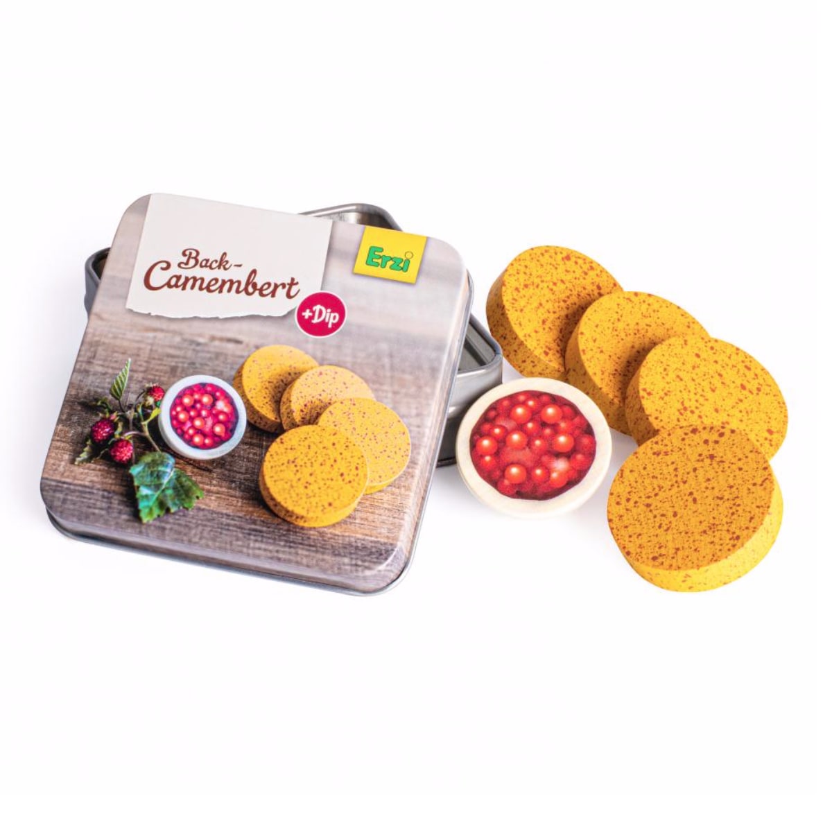 Erzi Back-Camembert in der Dose