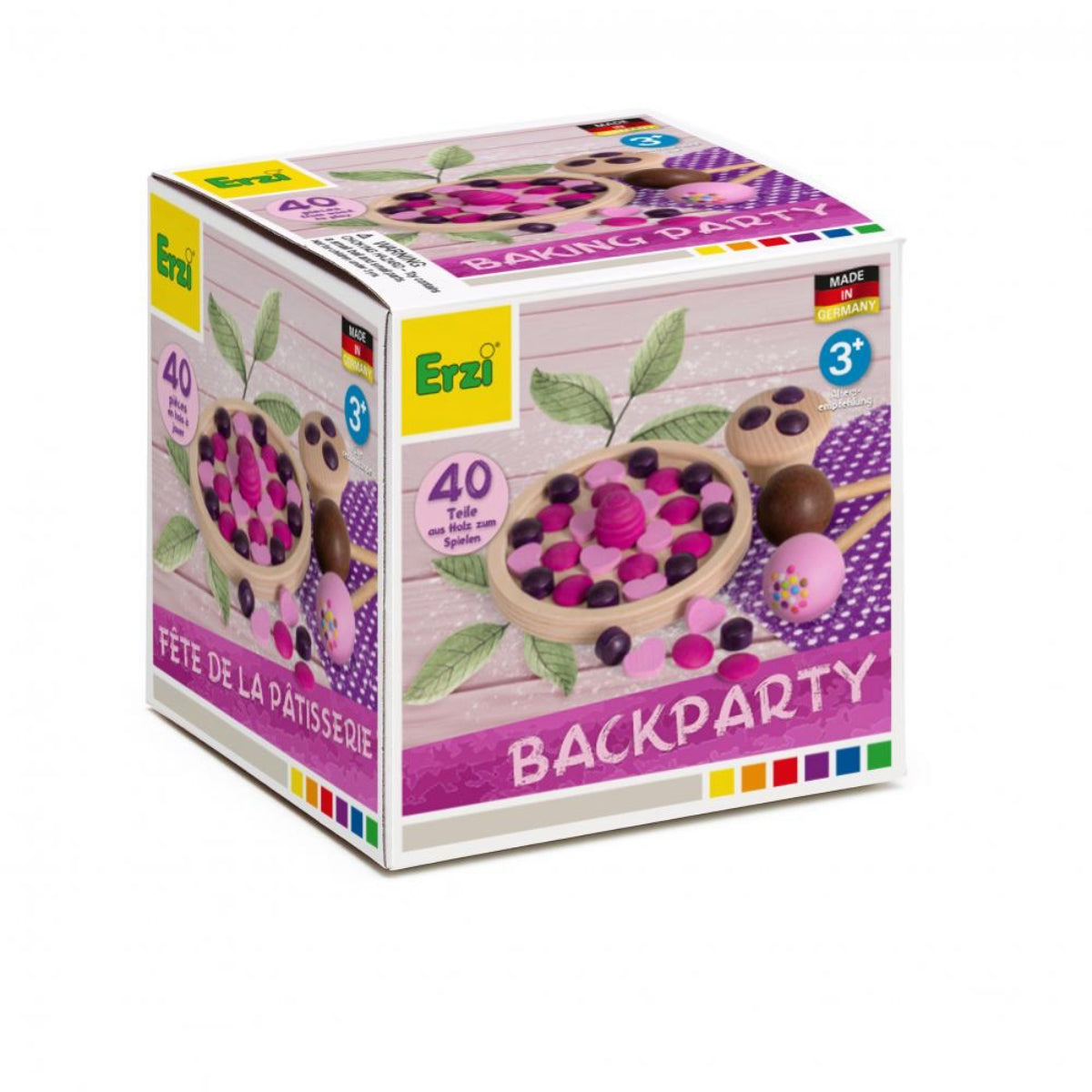 Erzi Sortierung Backparty
