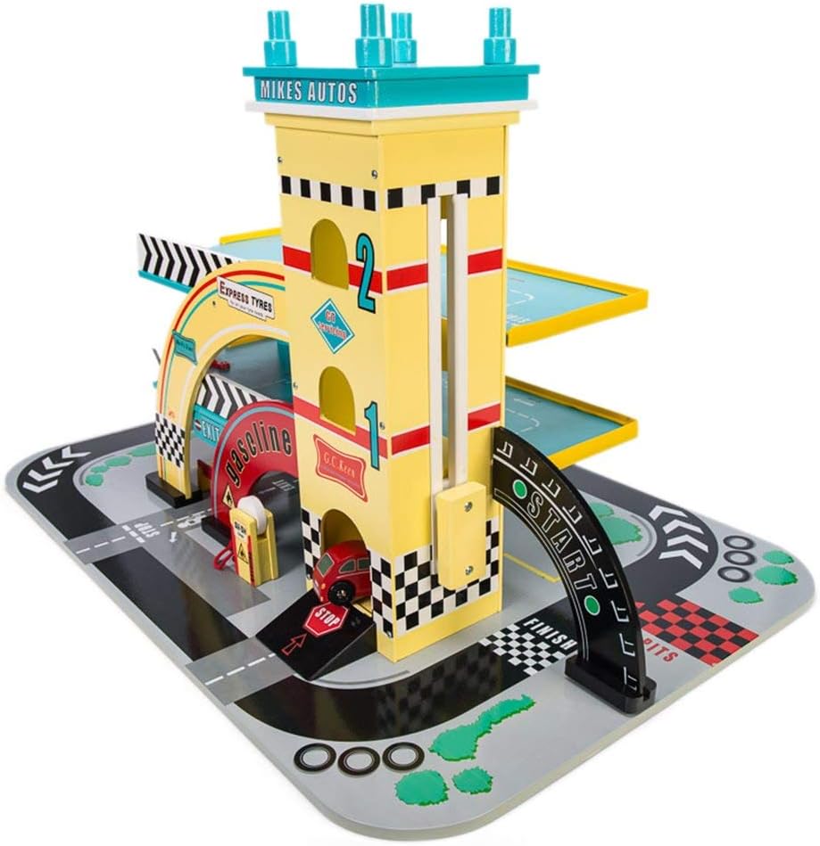 Le Toy Van Parkhaus „Mikes Auto Garage“ aus Holz