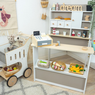 Meppi wooden toy shop Nougat