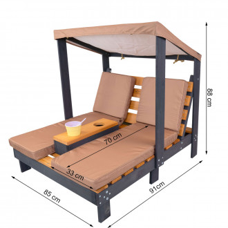 Meppi double lounger Bornholm